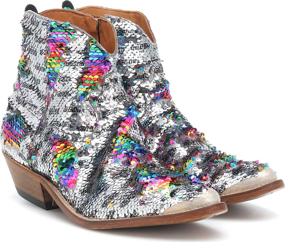 Golden Goose Deluxe Brand Sequinned cowboy boots
