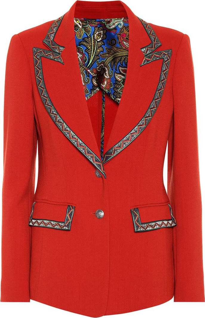 Etro Wool-blend blazer