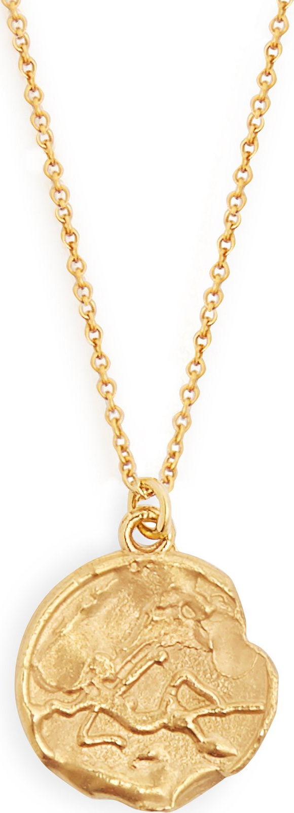 Alighieri Virgo 24kt gold-plated necklace