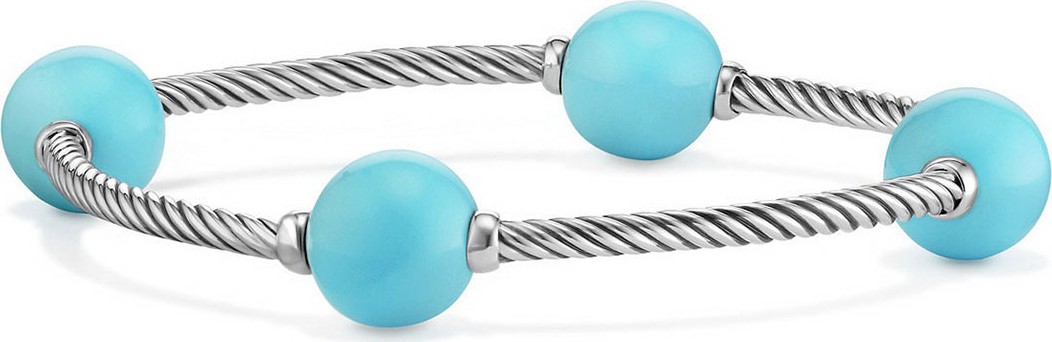 David Yurman 12mm Mustique Four-Station Bracelet
