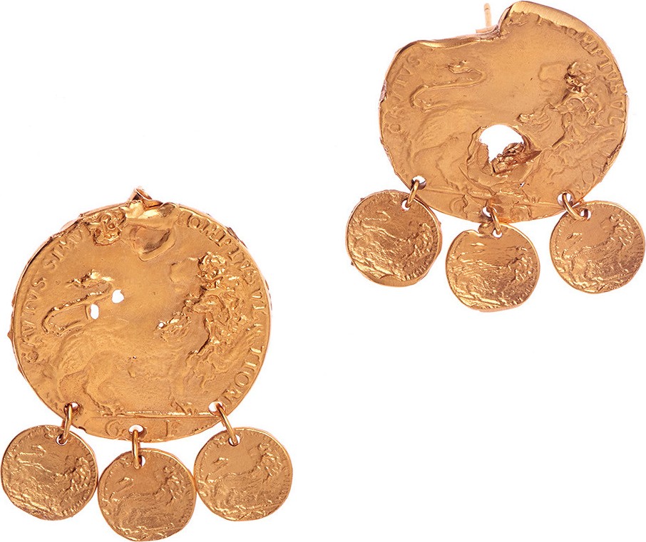Alighieri Baby Lion Earrings