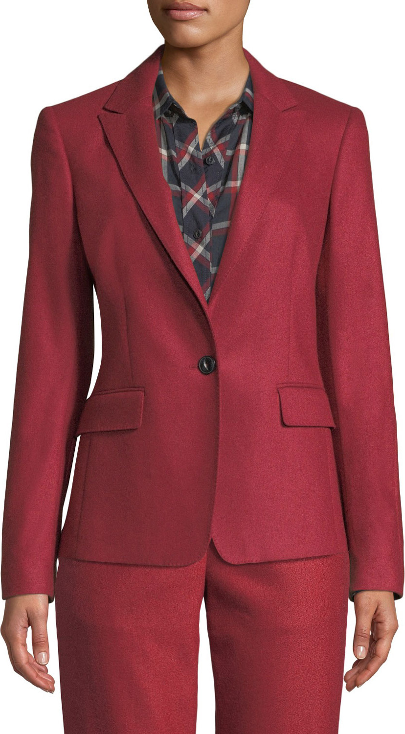 Rag & Bone Lexington Single-Button Wool Blazer