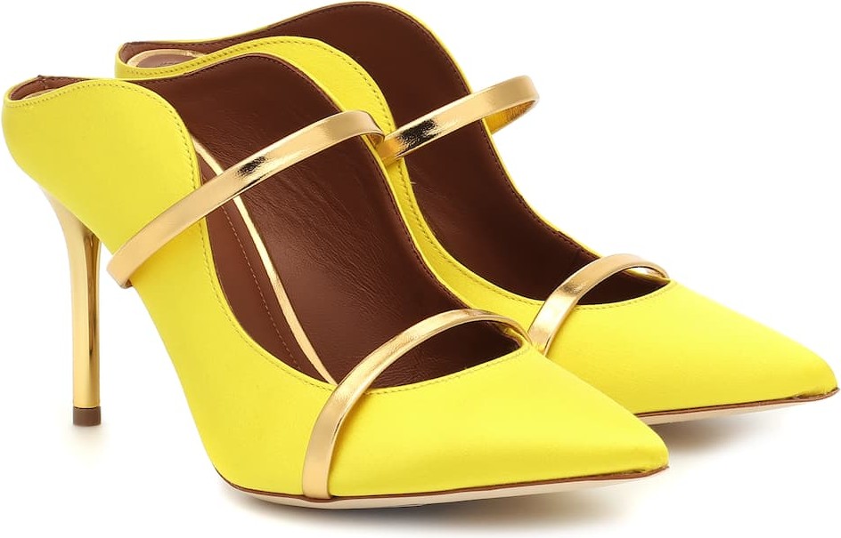Malone Souliers Maureen 85 satin mules Malone Souliers Maureen 85 satin mules