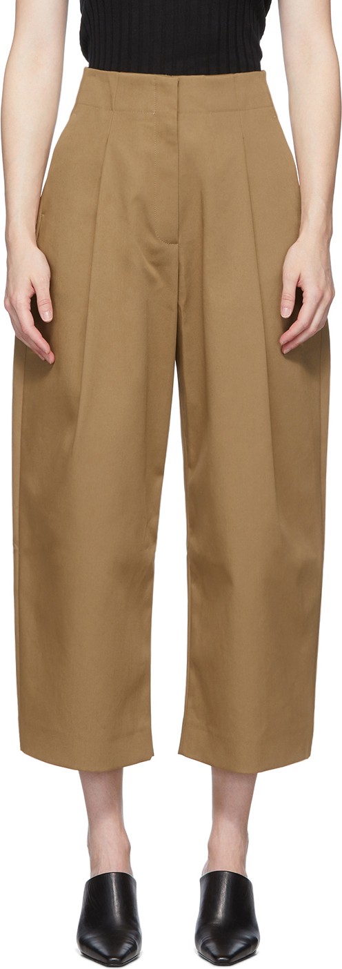 Studio Nicholson Tan Doriko Trousers