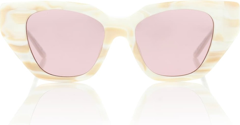 Gucci Crystal-embellished cat-eye sunglasses