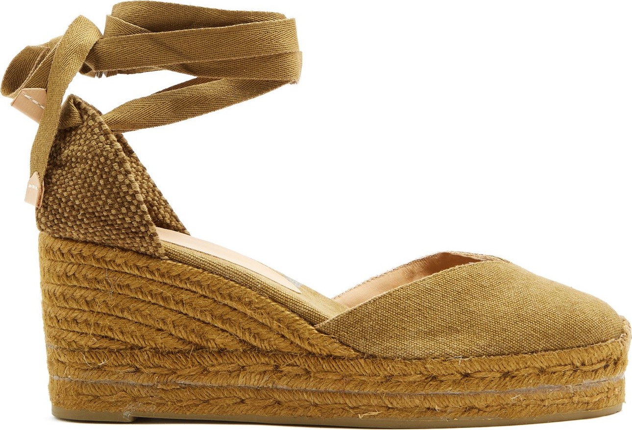 Castaner Chiara canvas wedge espadrilles