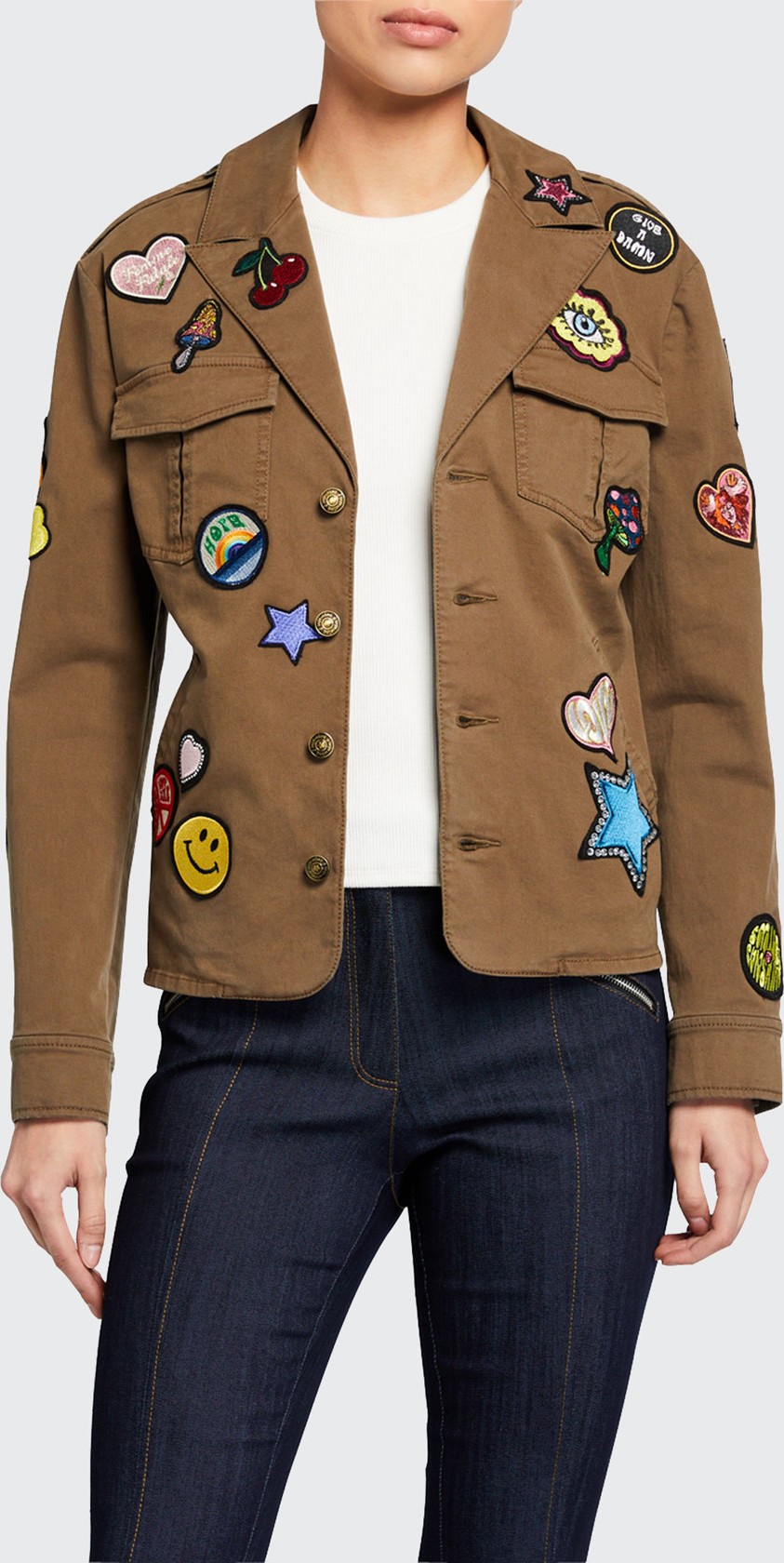 Cinq A Sept Valley Patches Jacket