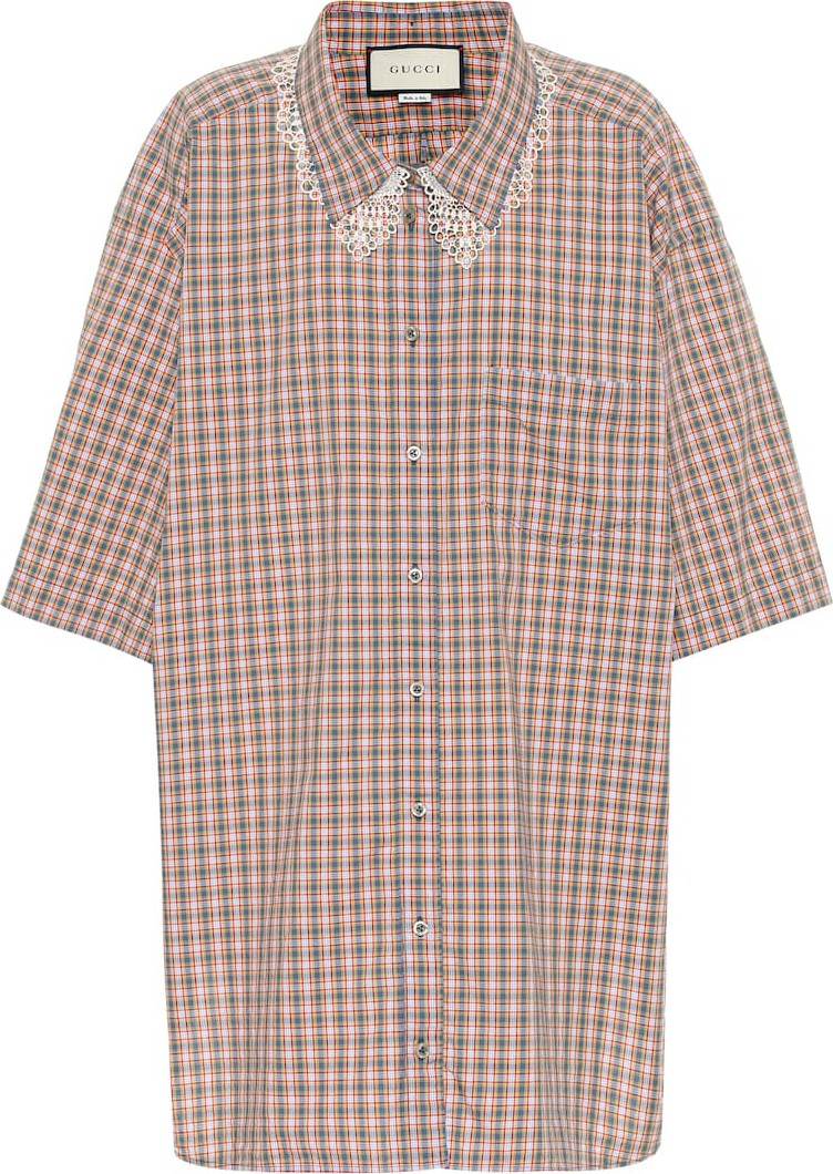 Gucci Checked cotton shirt