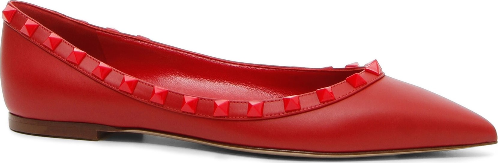 Valentino Rockstud Ballerina Flat