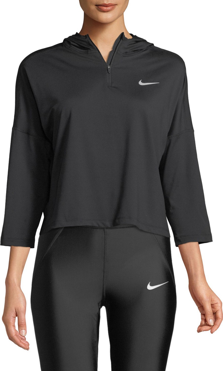 Nike Element Hooded Running Top