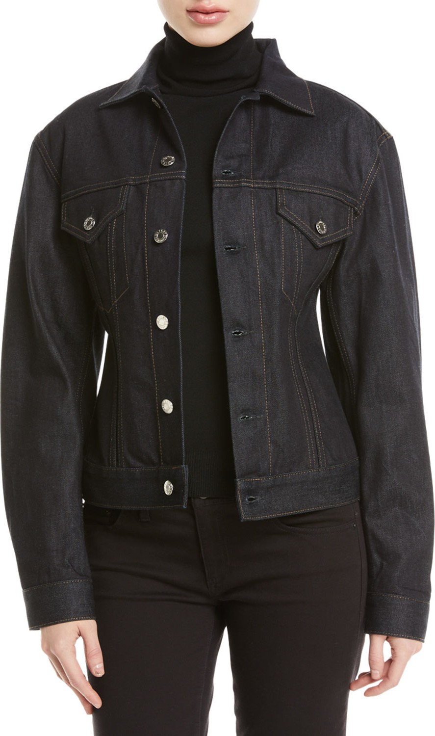 Helmut Lang Femme Trucker Denim Jacket