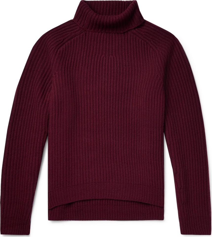 Acne Studios Kally Ribbed Wool Rollneck Sweater