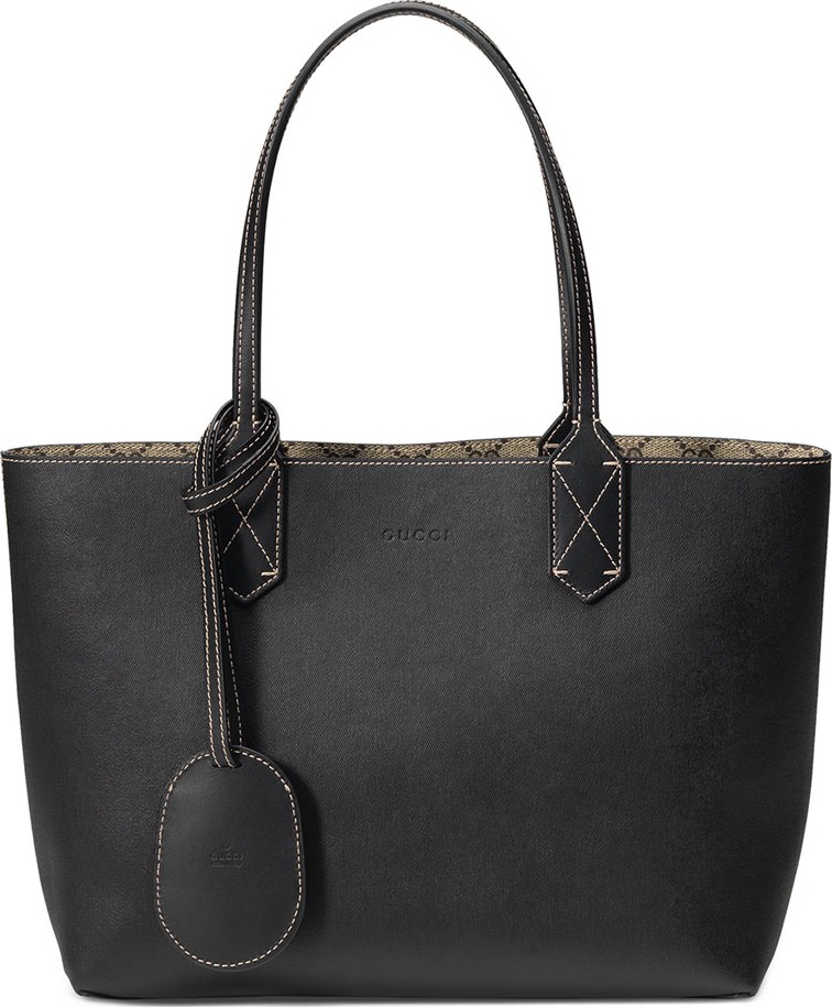 Gucci Small Reverse Double GG Tote Bag