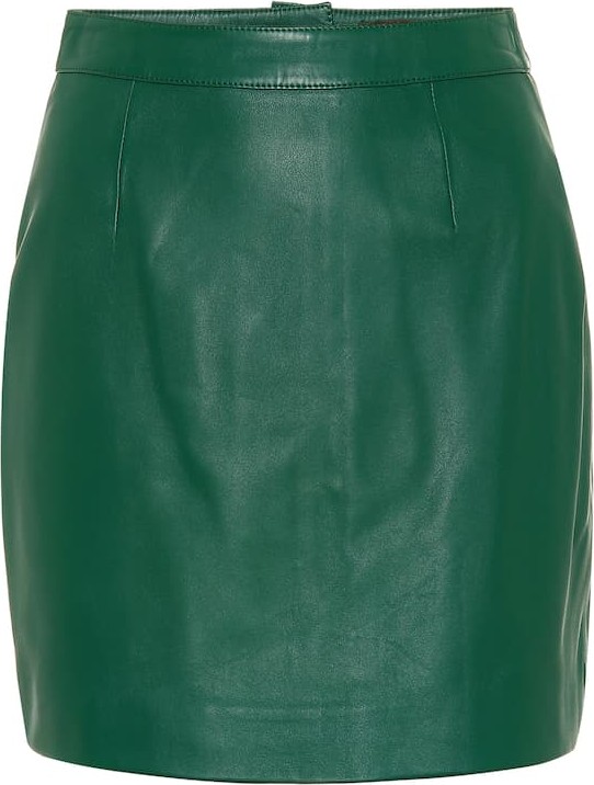 Alexachung Leather miniskirt