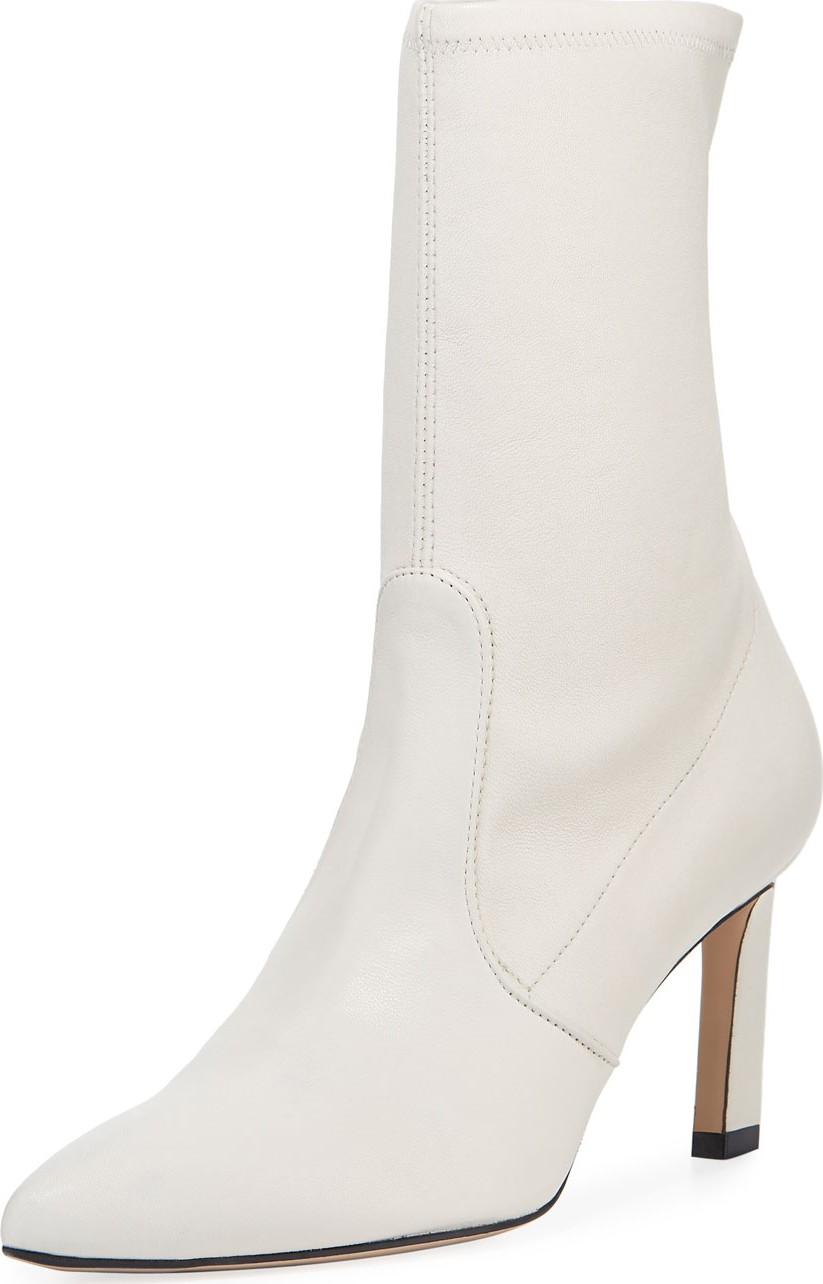Stuart Weitzman Rapture 75mm Lush Napa Sock Bootie