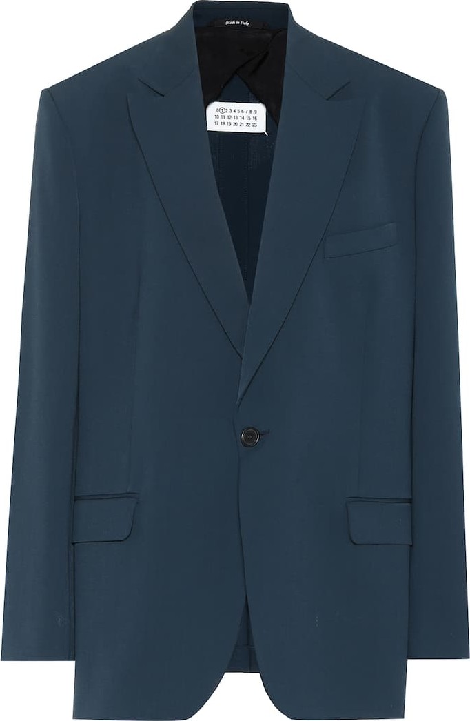 Maison Margiela Wool-blend blazer