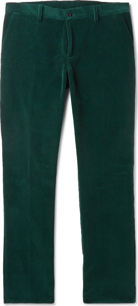 Etro Slim-Fit Cotton-Corduroy Trousers