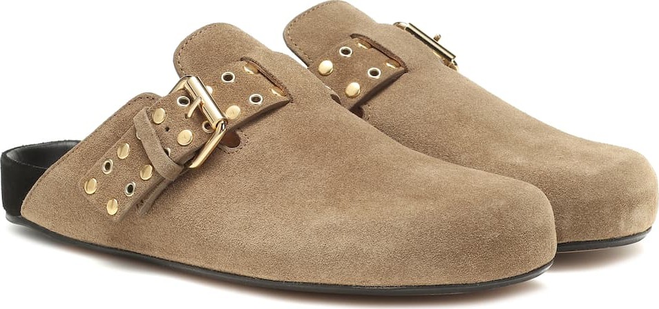 Isabel Marant Mirvin suede slippers