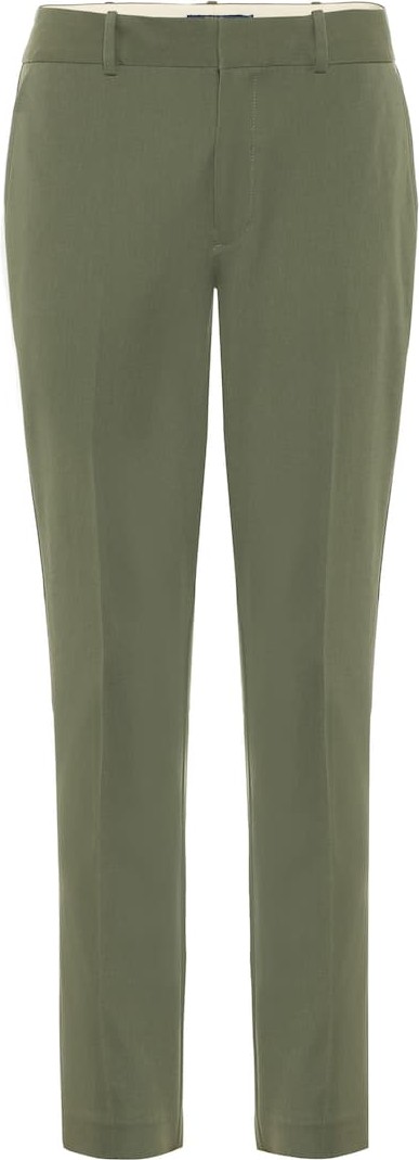 Polo Ralph Lauren Mid-rise straight cotton-blend pants
