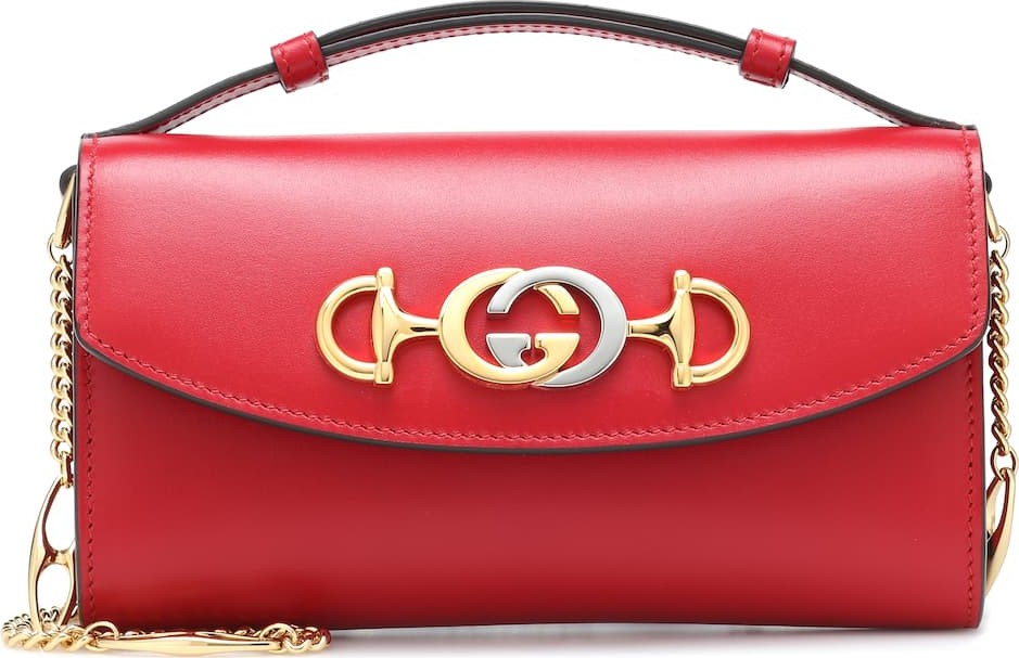 Gucci Zumi leather shoulder bag