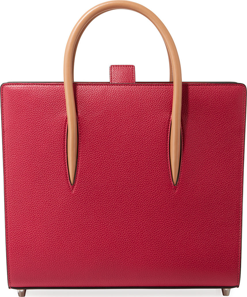 Christian Louboutin Paloma Medium Spike Leather Tote Bag