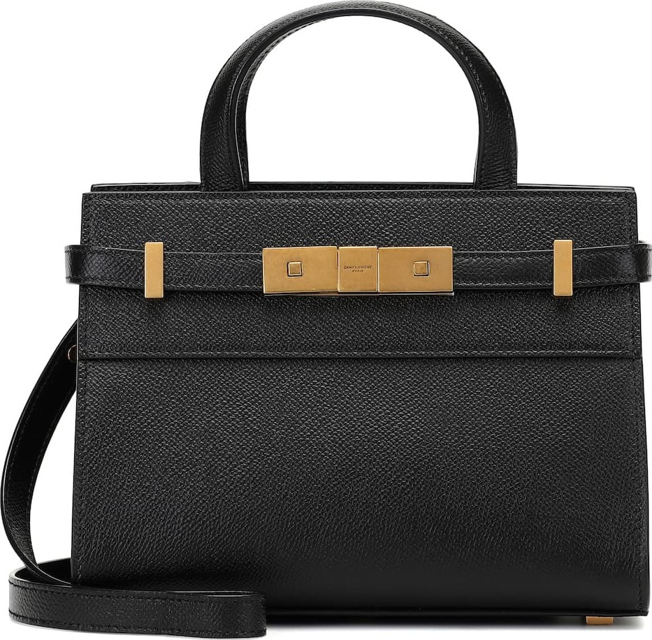 Saint Laurent Manhattan Nano leather shoulder bag