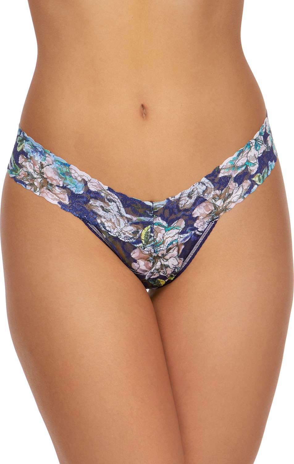 Hanky Panky Felice Floral Low-Rise Lace Thong