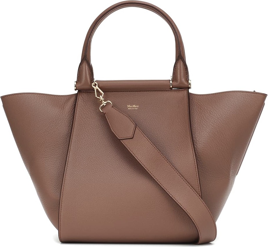 Max Mara Anita leather tote