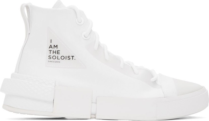 Takahiromiyashita The Soloist White Converse Edition All Star Disrupt CX Sneakers