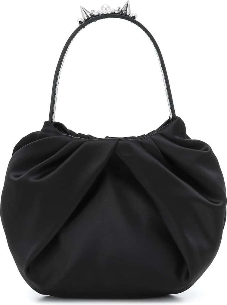 Simone Rocha Embellished satin tote