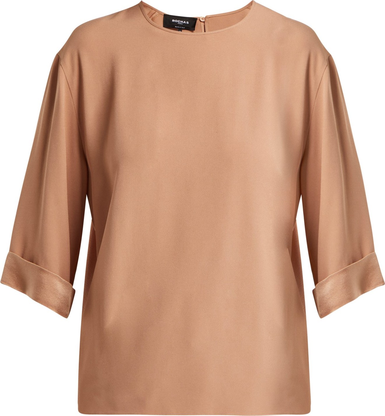 ROCHAS Onitha satin top