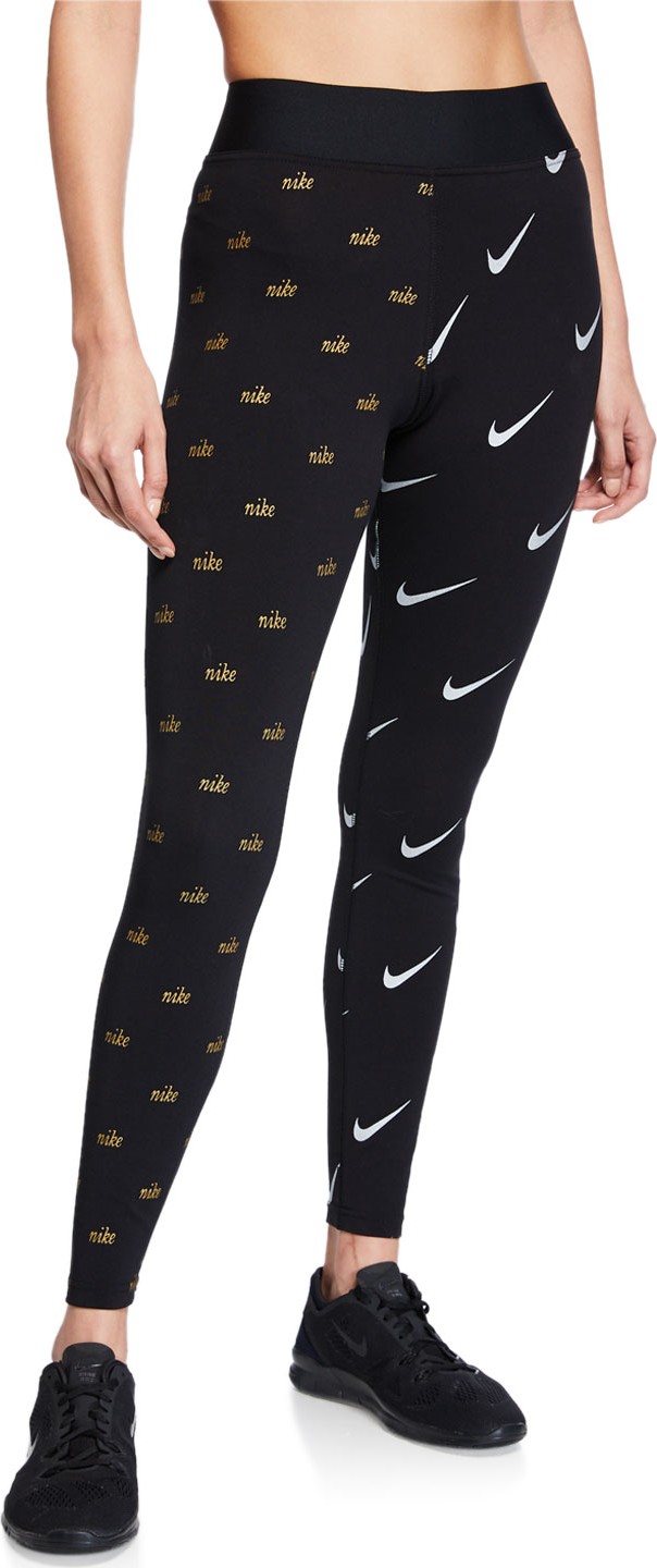 Nike Metallic Logo Performance Leggings