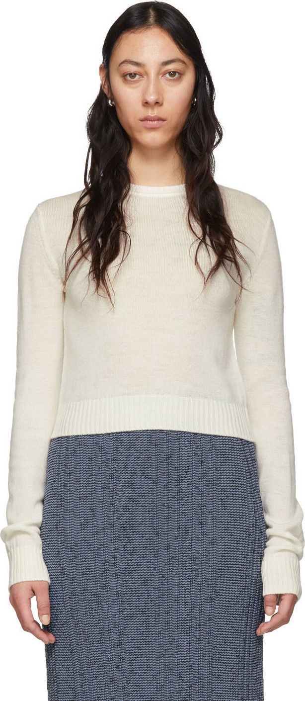 Jil Sander Off-White 'Jil Sander+' Crewneck Sweater