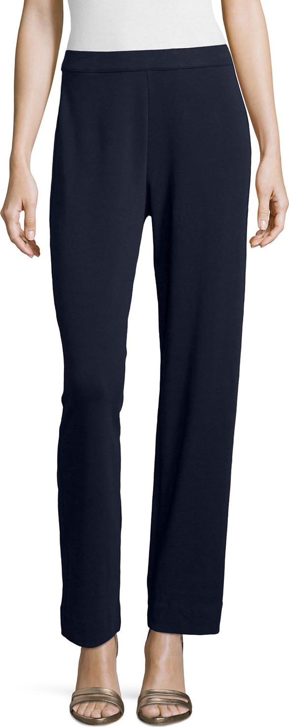 Joan Vass CLSSC INTRLCK FULL PANT