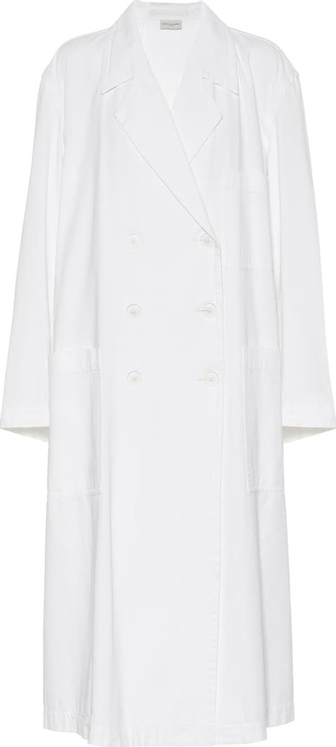 Dries Van Noten Cotton twill trench coat