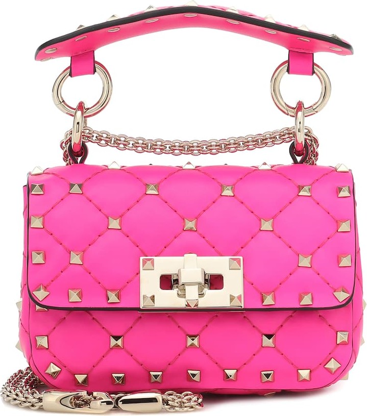 Valentino Valentino Garavani Rockstud Spike Mini leather crossbody bag