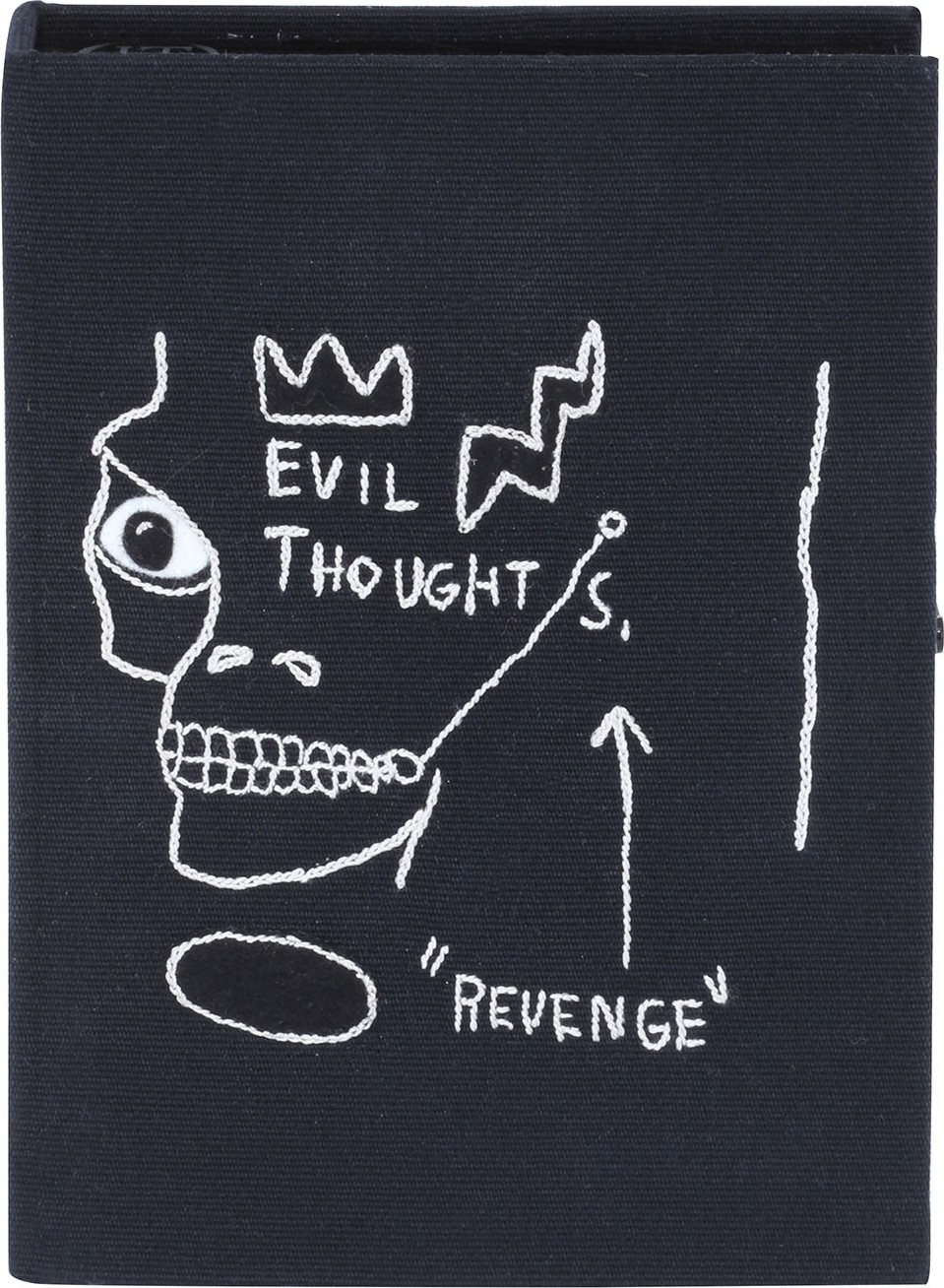 Olympia Le-Tan Basquiat Revenge Artwork Book Clutch Bag