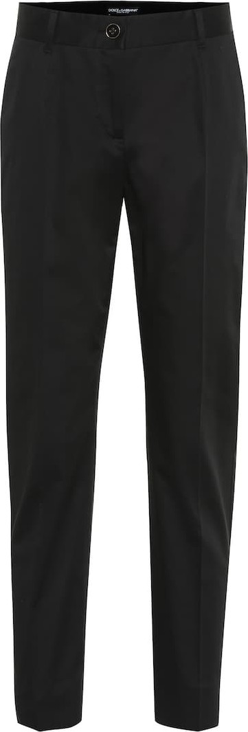Dolce & Gabbana Cotton-poplin pants