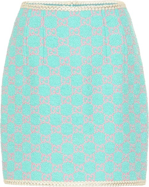 Gucci GG tweed miniskirt