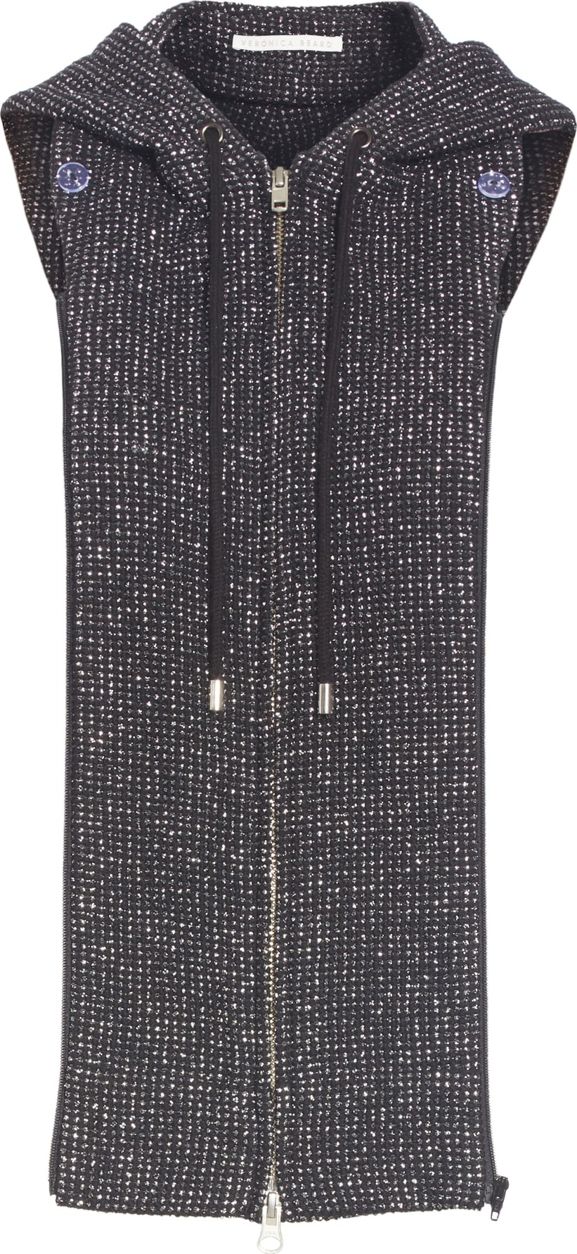 Veronica Beard Otis Tweed Hoodie Dickey