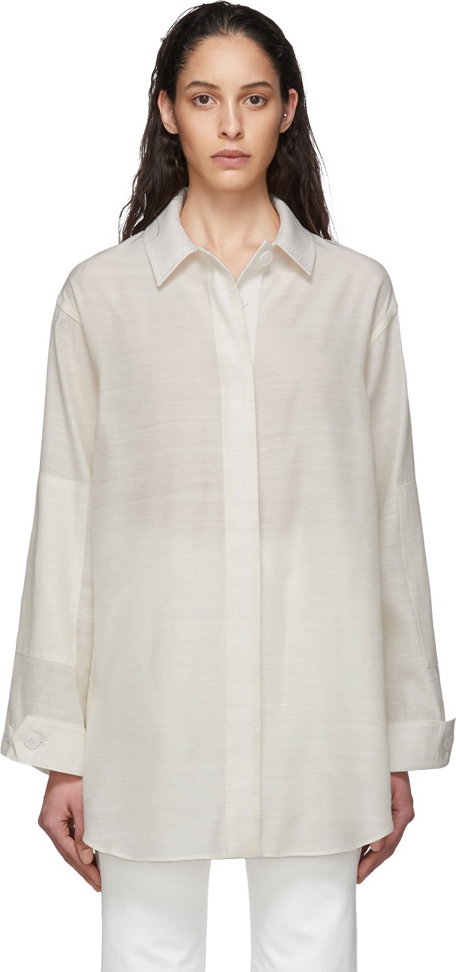 Jacquemus Off-White 'La Chemise Loya' Shirt