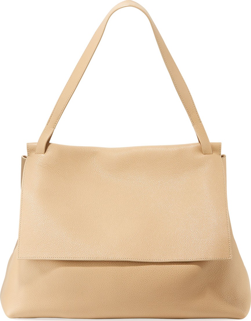 THE ROW 14 Two Fine Grained Top Handle Bag
