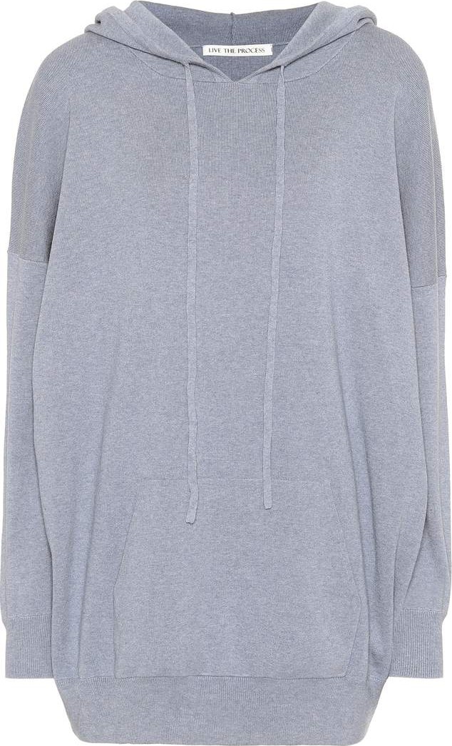 LIVE THE PROCESS Oversized hoodie