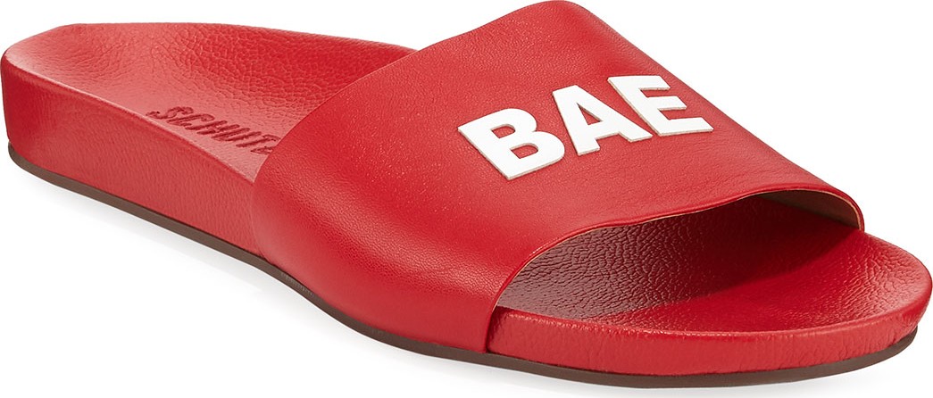 Schutz Bae Watch Pool Slide Sandals