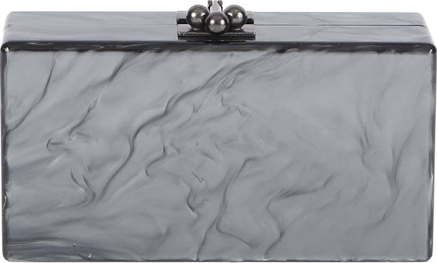 Edie Parker Jean Solid Acrylic Clutch Bag