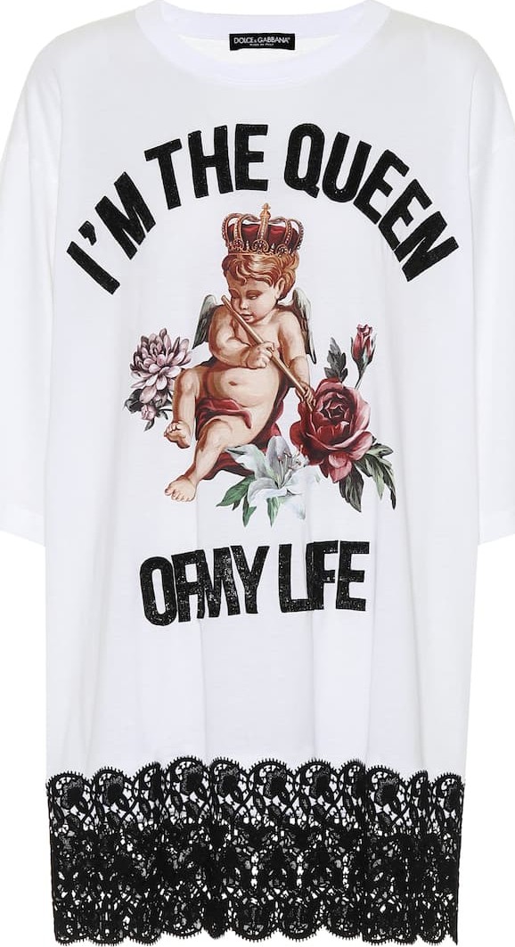 Dolce & Gabbana Printed cotton T-shirt