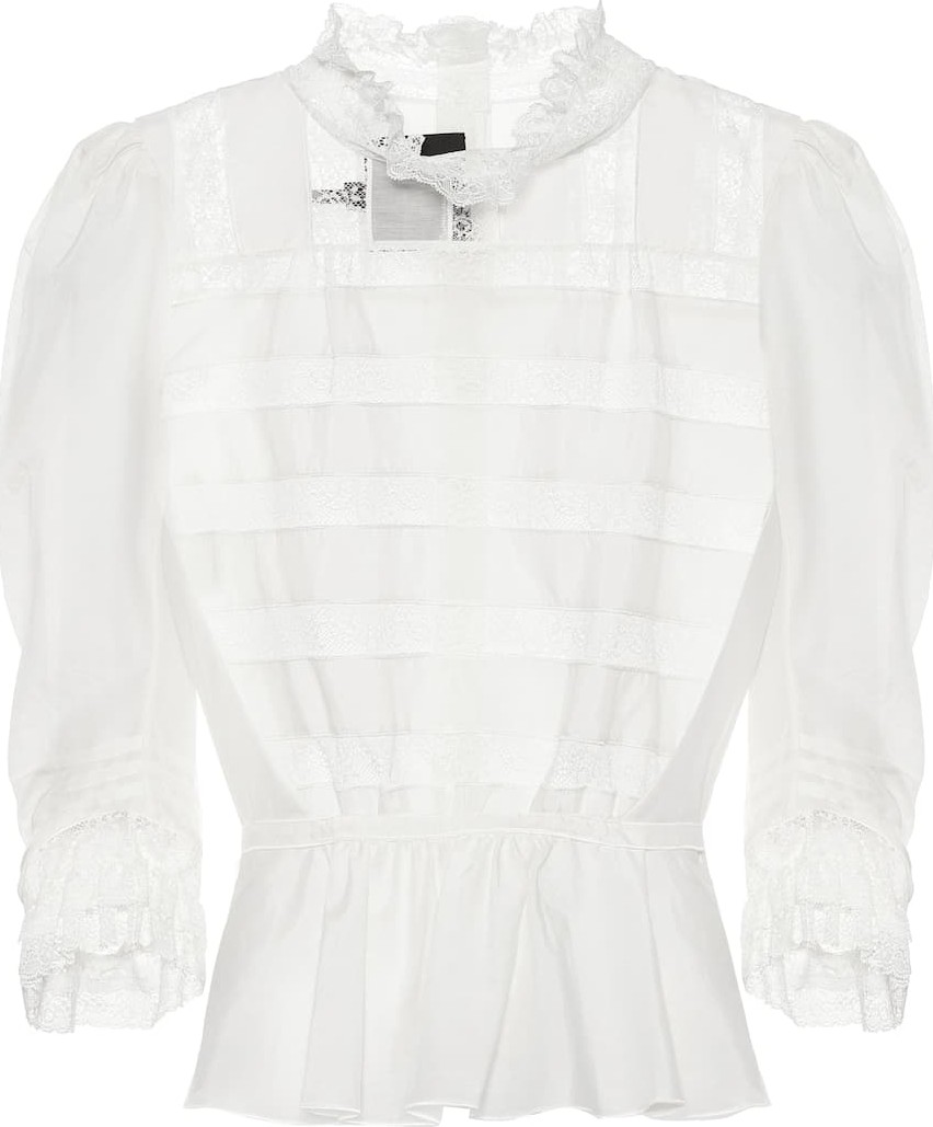 MARC JACOBS Cotton and silk shirt