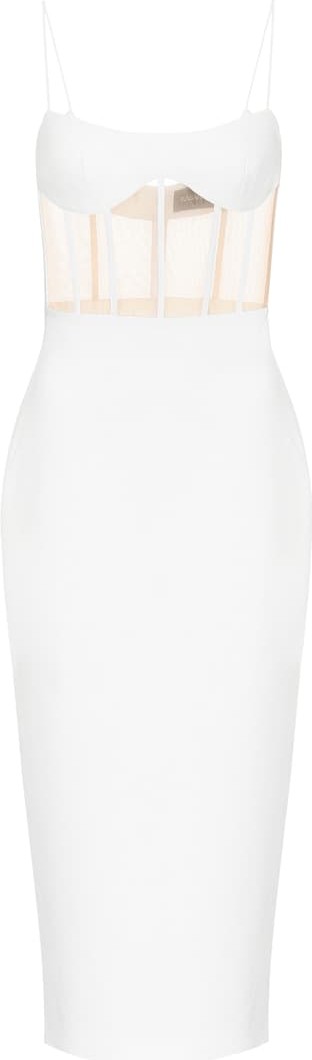 Rasario Crêpe midi dress