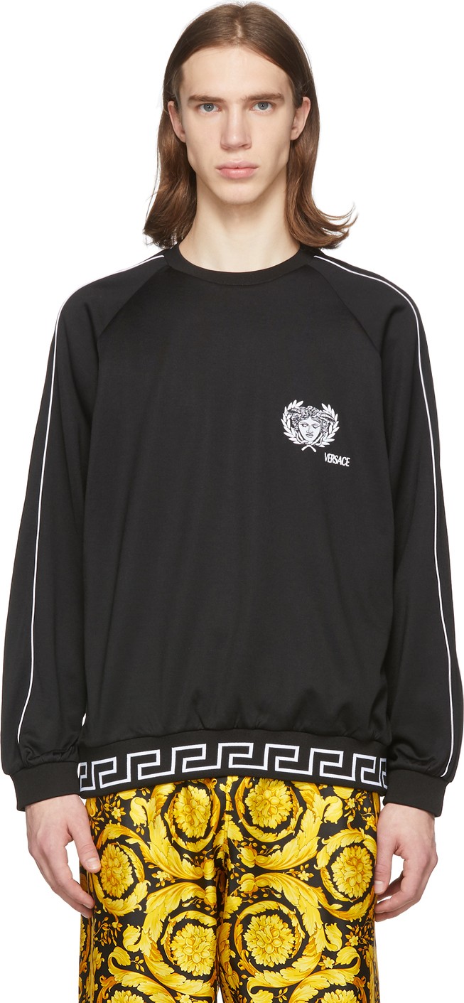 Versace Black Medusa Sweatshirt