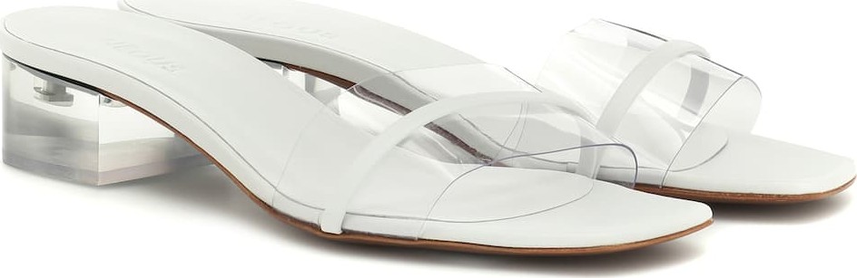 Neous Osty 30 PVC and leather sandals